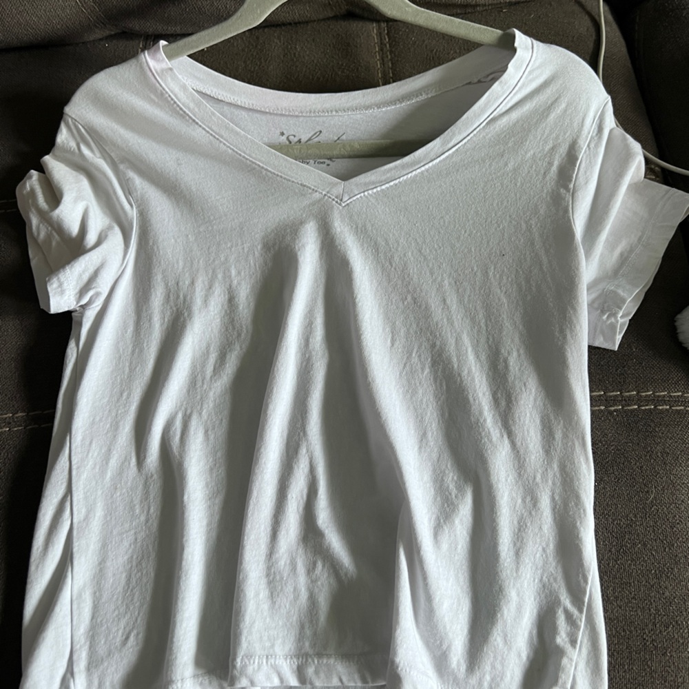 White Sleeveless Top